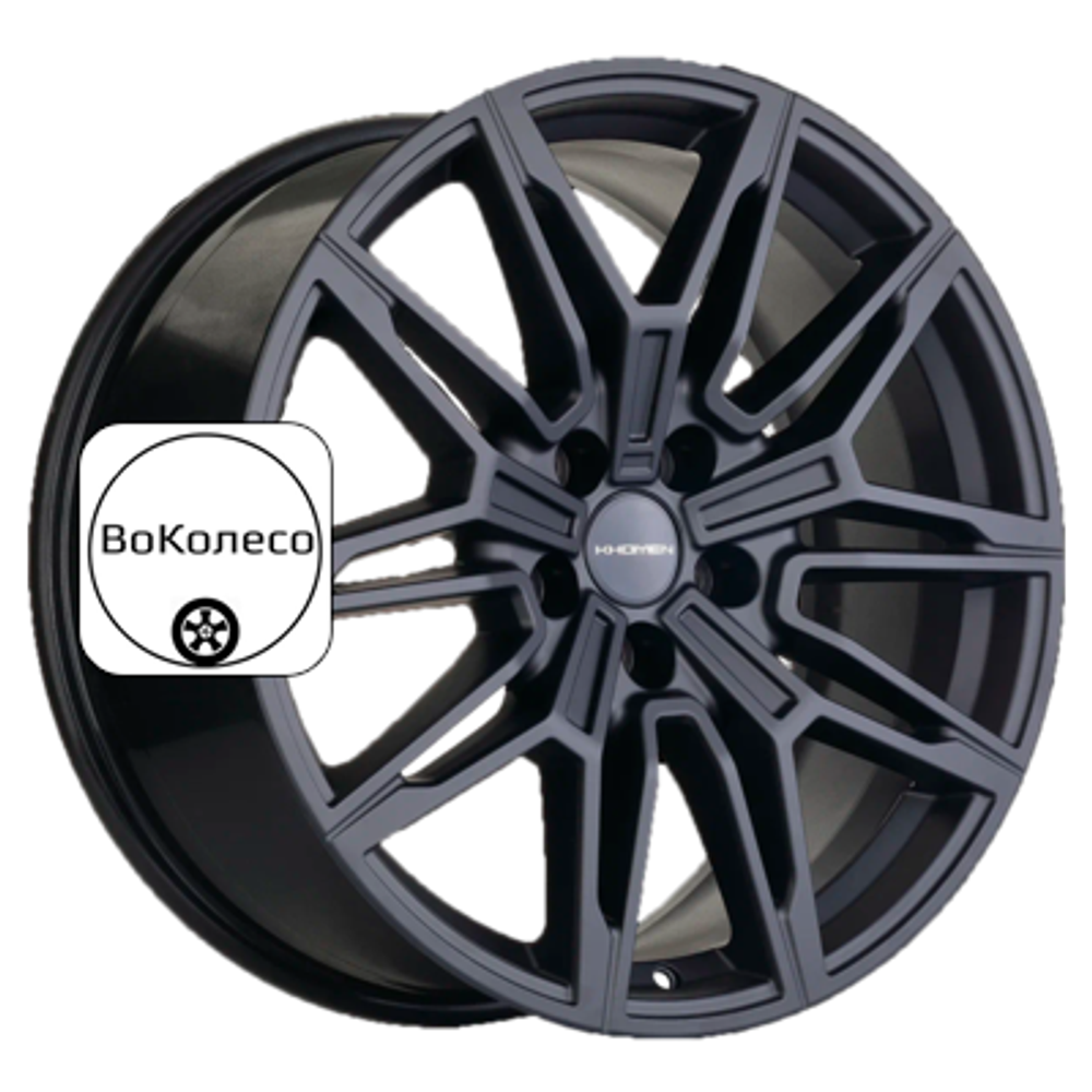 8,5x19/5x112 ET30 D66,6 KHW1904 (BMW Front) Black matt Khomen Wheels