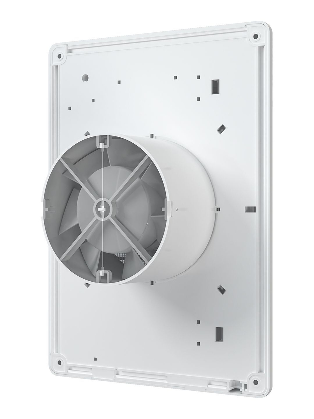 Вентилятор накладной STANDARD D100 сетка обр.клапан ERA