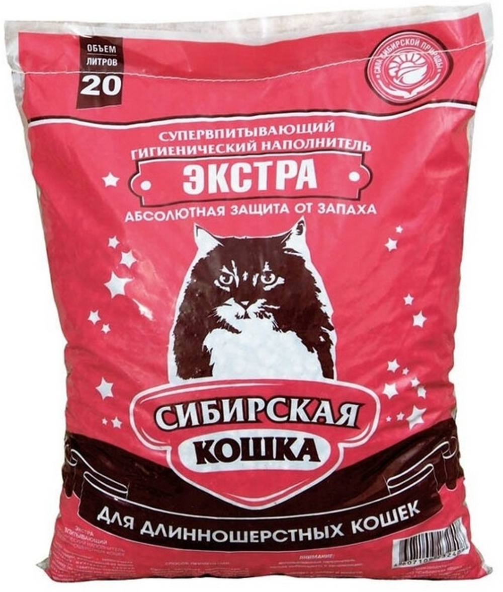 Сибирская Кошка Наполнитель впитывающий ЭКСТРА