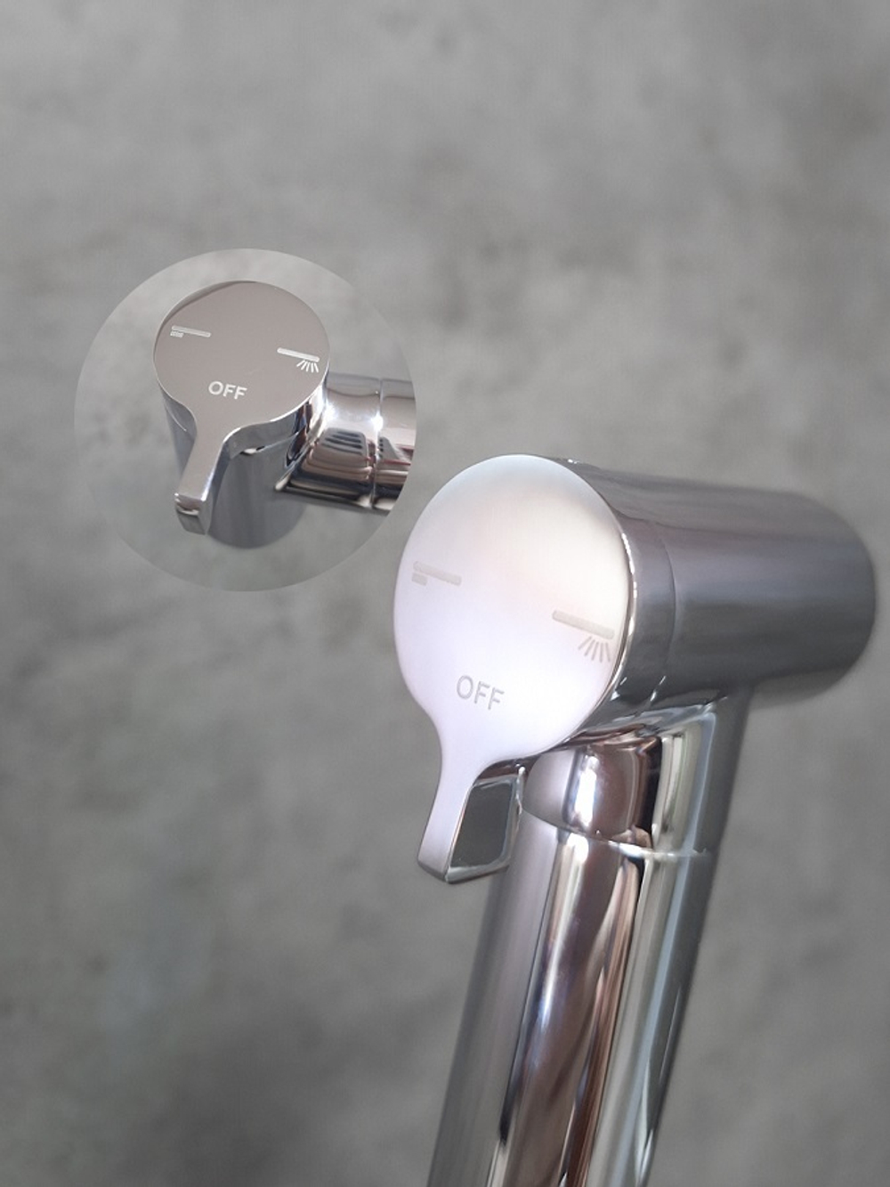 Гигиеническая лейка AltroBagno Modern 060205 Cr