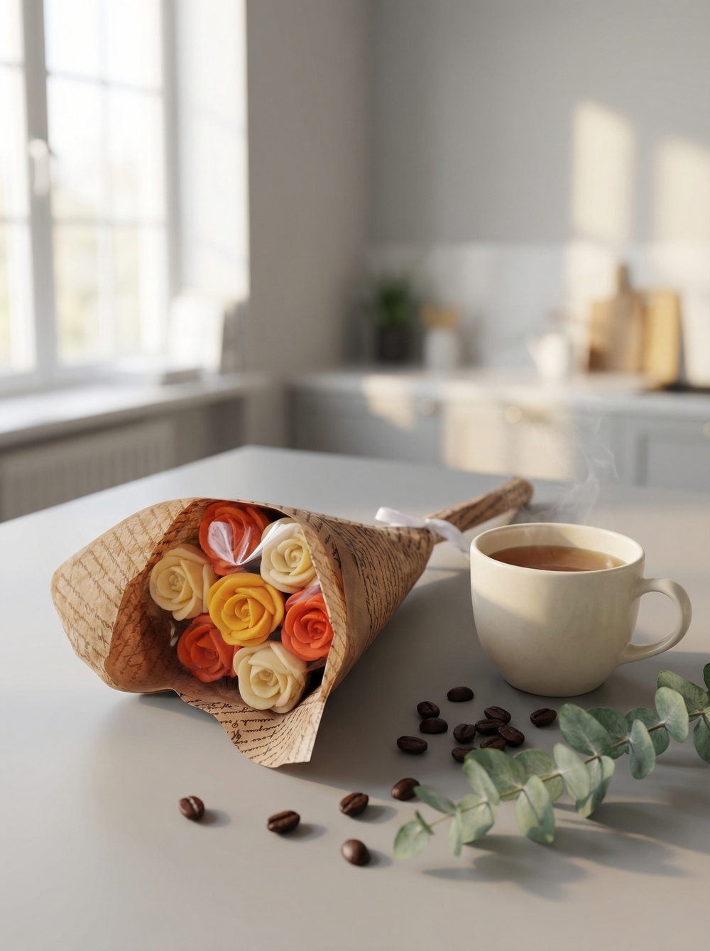 Букет "7 мини роз"