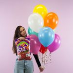 Шар (12''/30 см) Оранжевый (S9/050), пастель, 100 шт.