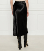 Сатиновая юбка BOSS BLACK - черный(50524006)