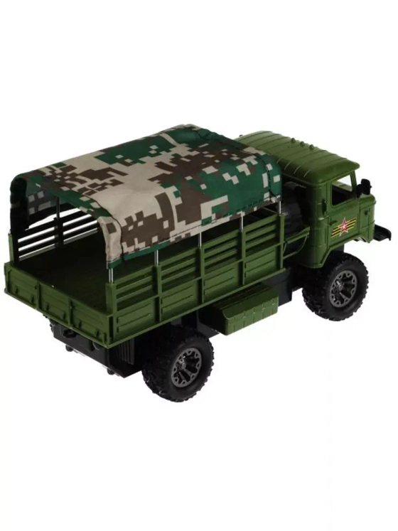 Игрушечный транспорт на р/у ГАЗ 66 детский звук свет 25 см