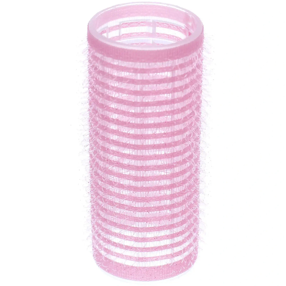 Бигуди липучки, 6шт., однотонные, цвет светло сиреневый, d-2,5см