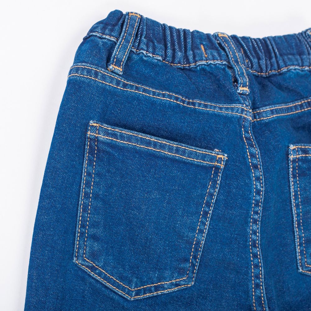 Джинсы regular fit "Cиние" подростковые