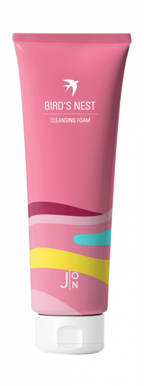 [J:ON] Bird's Nest Cleansing Foam - Пенка для умывания Ласточкино Гнездо, 100 мл