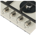 Поверхность варочная  Electronicsdeluxe GG4_750229F-030 (топл. мол,ручки нерж. газ/к., 60*51) Россия