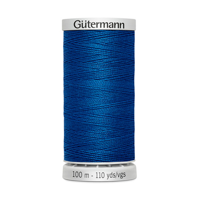 Нитки суперкрепкие Gutermann Extra Strong M782 №40 (100 метров), 5 кат. | 214 т.лазурный