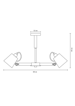Люстра потолочная Arte Lamp Oscar A7141PL-3WH