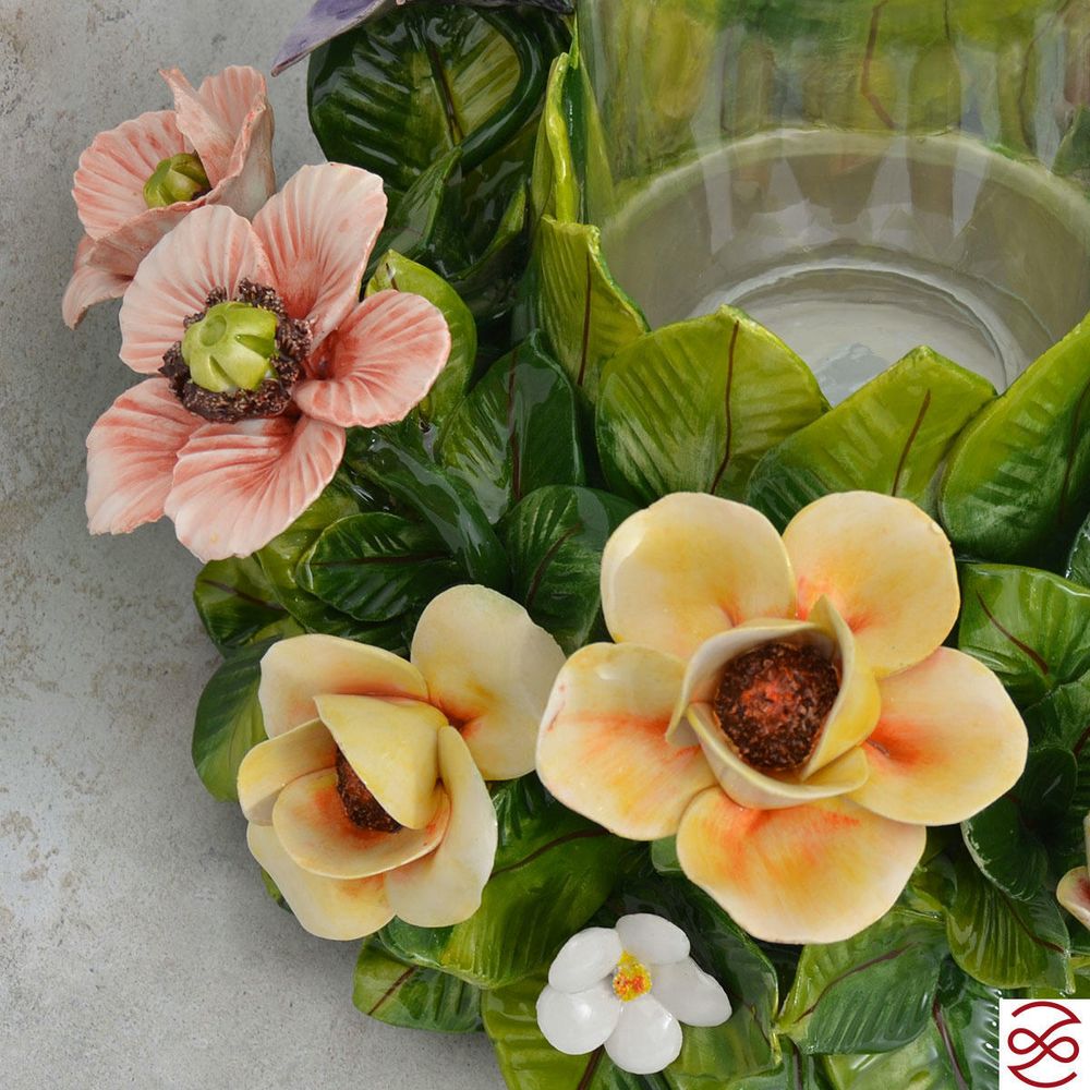 Подсвечник Orgia Цветы 44 см