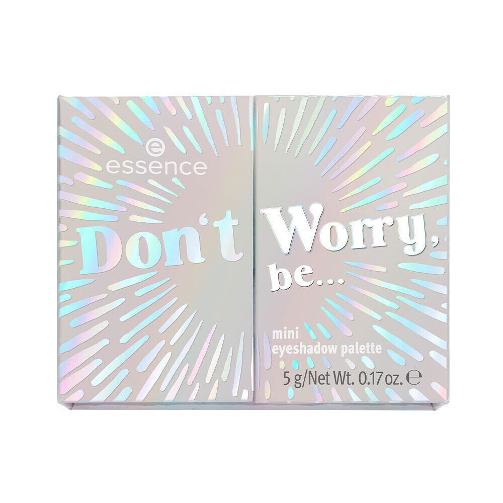 DON&#39;T WORRY, BE… minipaleta de sombras de ojos #multi-color