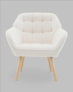 Кресло Вэйл тэдди белый