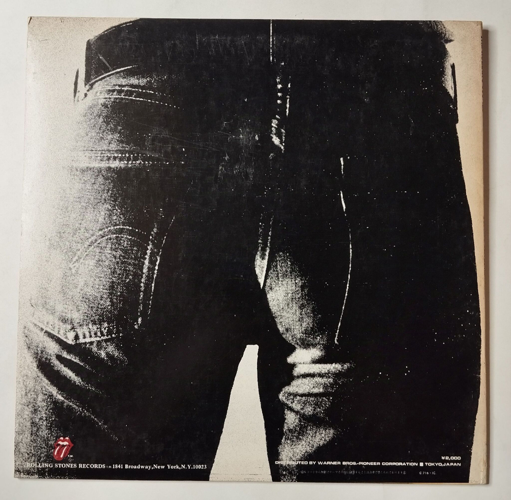 Винтажная виниловая пластинка LP The Rolling Stones Sticky Fingers (Japan 1971) (No Obi) Brown Sugar