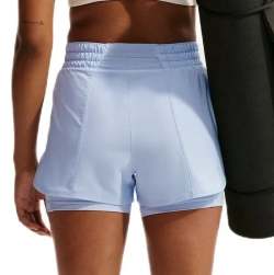 Женские Шорты теннисные Nike Dri-Fit One - hydrogen blue/white