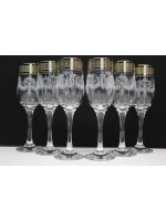 Бокалы для шампанского 6 штук Барокко