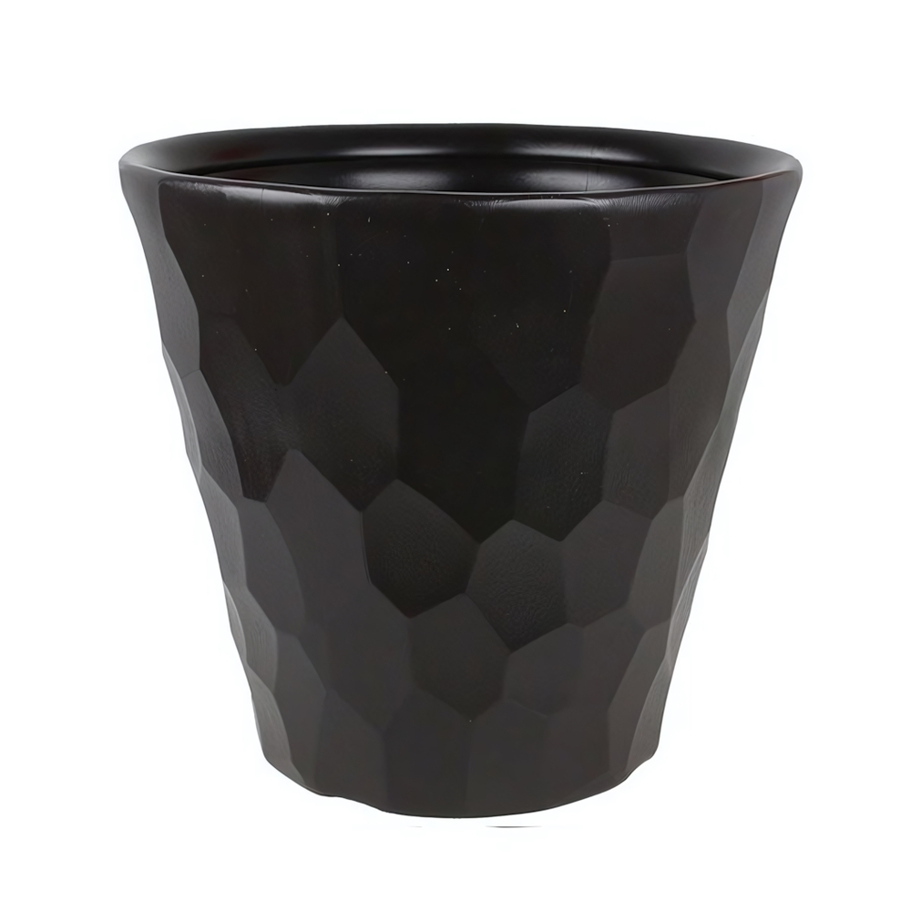 Кашпо ROCKA 2в1 (с технол горшком) (d-39,1 h-37,1 v-27) коричневый