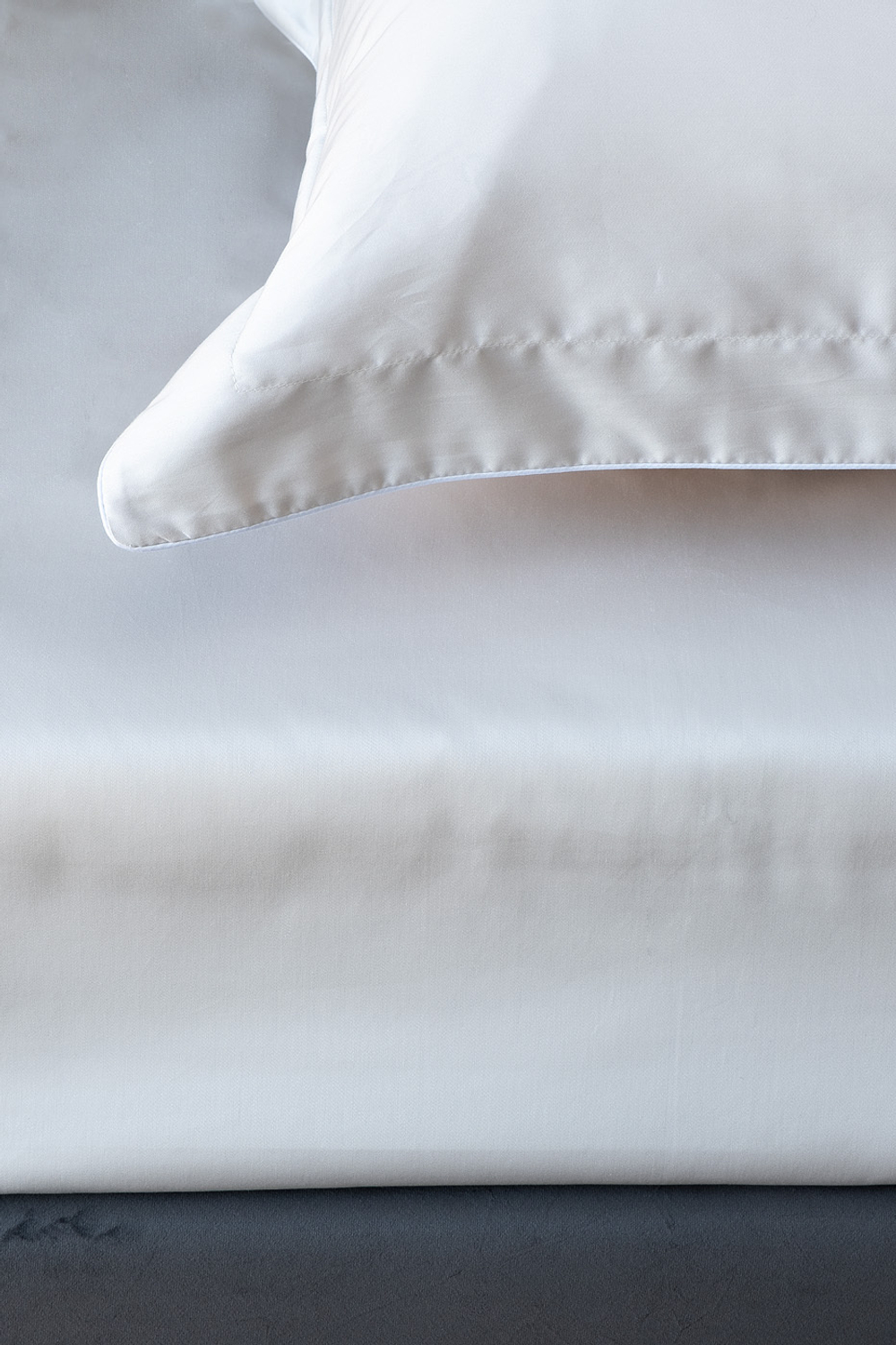 Простыня 240x250 Garda Decor жемчужная