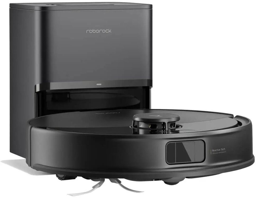 Робот-пылесос ROBOROCK Q8 Max Pro Plus, 45Вт, черный/черный [q8mpp52-02]