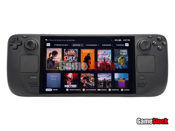 Игровая приставка Steam Deck Oled 512GB Б/У SN:FVZZ44200231