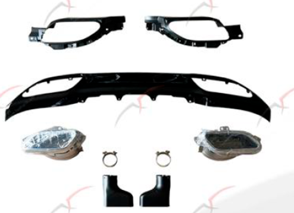 Диффузор в стиле High Configuration для Jaguar F-Pace 2021-2024 Ягуар