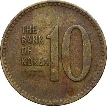 10 вон 1971-1982 Южная Корея