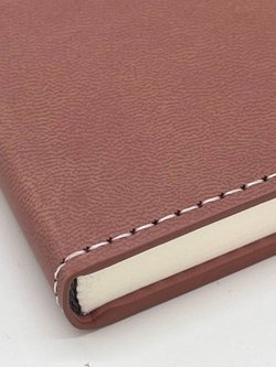 Блокнот А5 конвертом 96 л  в линейку пыльно-розовый  (30579-4)