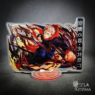 Акриловый стенд Юдзи Итадори (Yuji Itadori) «Магическая битва»