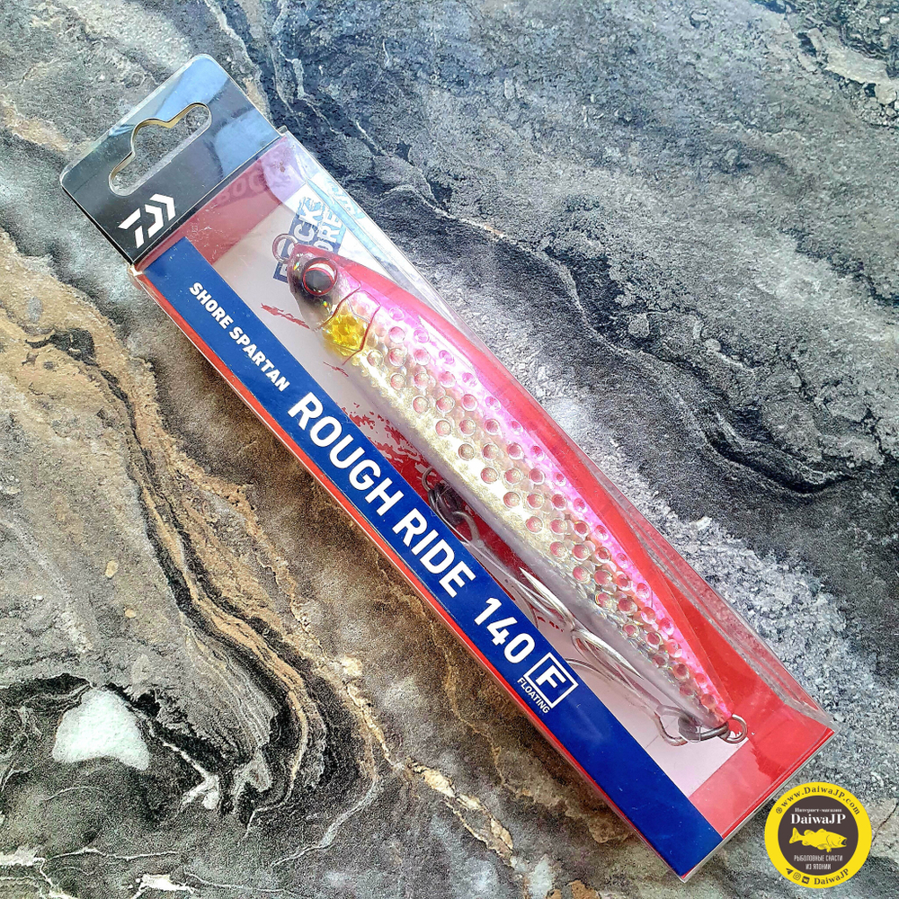 Воблер DAIWA ROUGH RIDE 140F #Pink Back