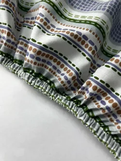 Простынь на резинке "Бисер (компаньон)" 160х200 см  Сказка сатин