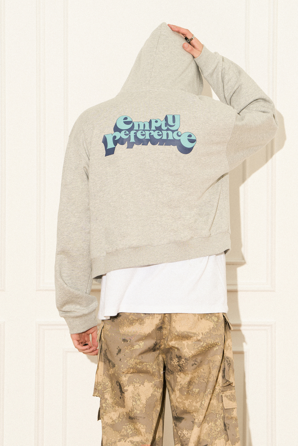 [FROM MOSCOW] Худи ER Cropped Zip-Hoodie