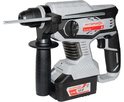 Перфоратор аккумуляторный ИНТЕРСКОЛ ПА-24/18В б/щ 579.4.1.70