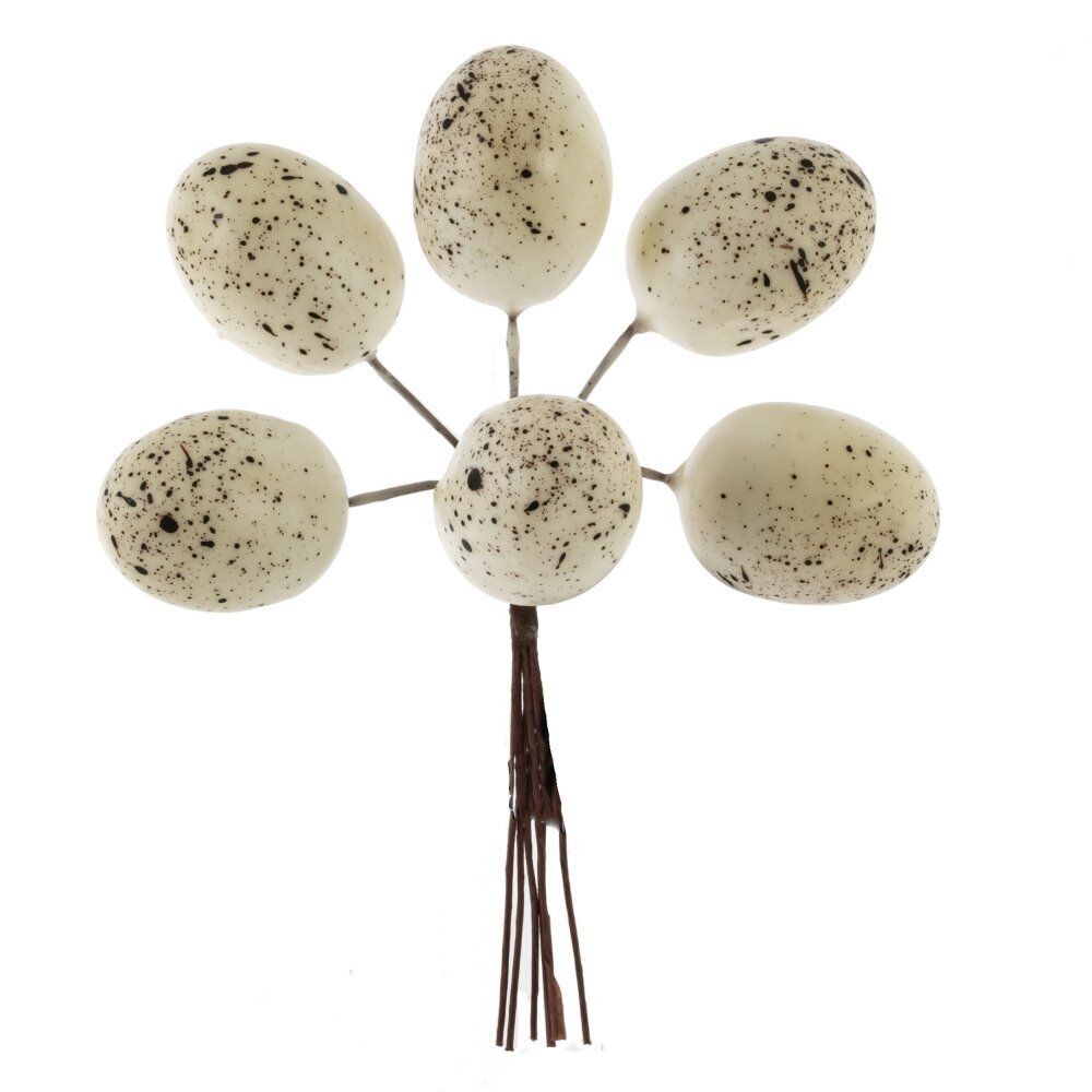 GAEM Набор из 6-ти изделий декоративных "Яйца пасхальные", L17 W3,5 H18/10 см