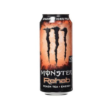 Энергетический напиток Монстер Персик / "Monster Iced Tea Rehab Peach" 500мл, Великобритания