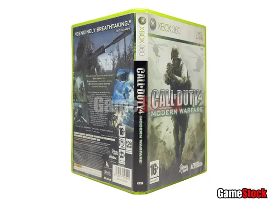 Xbox 360 Call of Duty 4: Modern Warfare (Б/У, Английская версия)