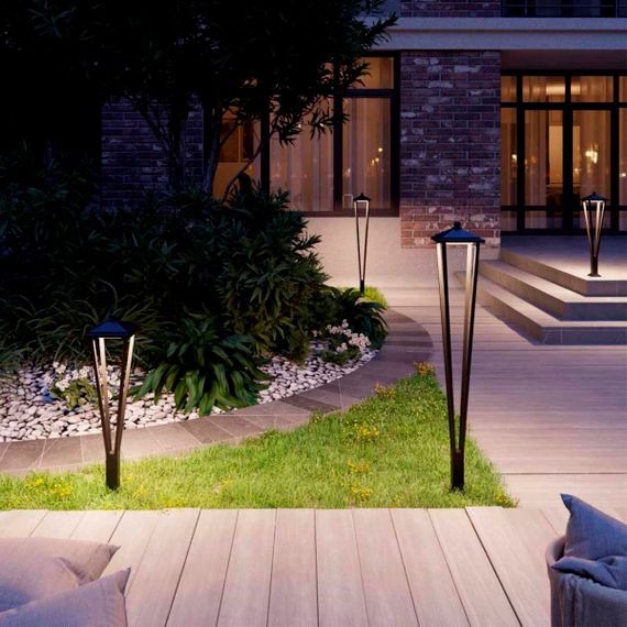 Уличный светодиодный светильник Odeon Light Nature Bearitz 6655/12GA