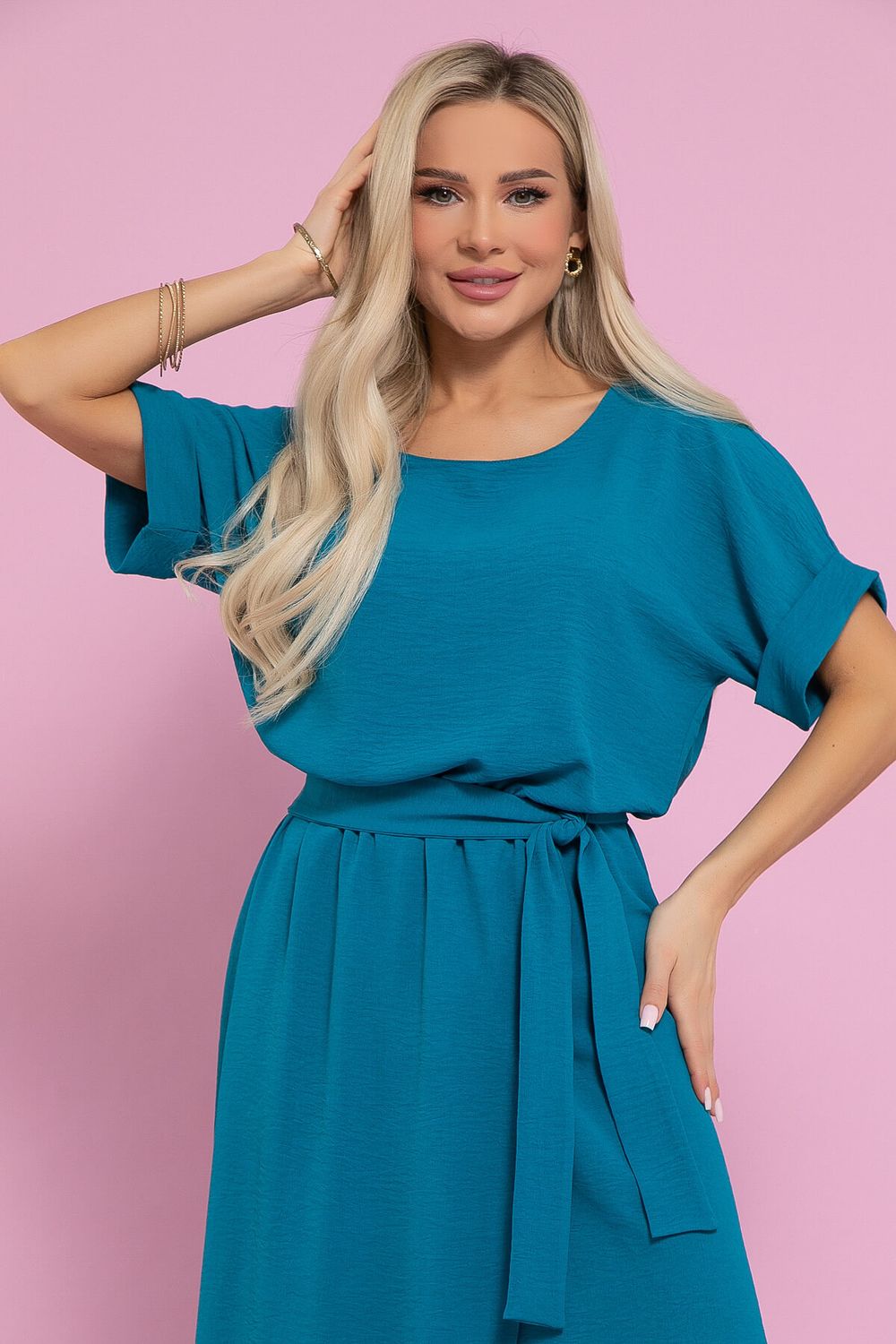 Платье Амели (морская волна) П12741-8М LT Collection