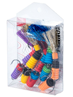 Приманки джиговая LUCKY JOHN PENNON SLOTWORM MIX1 5шт.