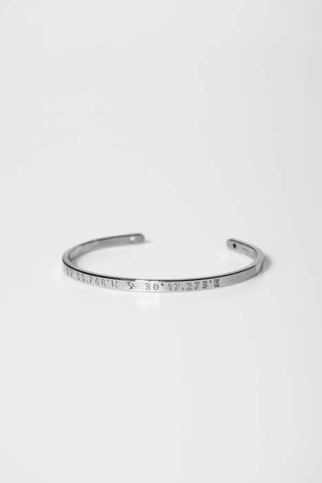 Браслет с координатами