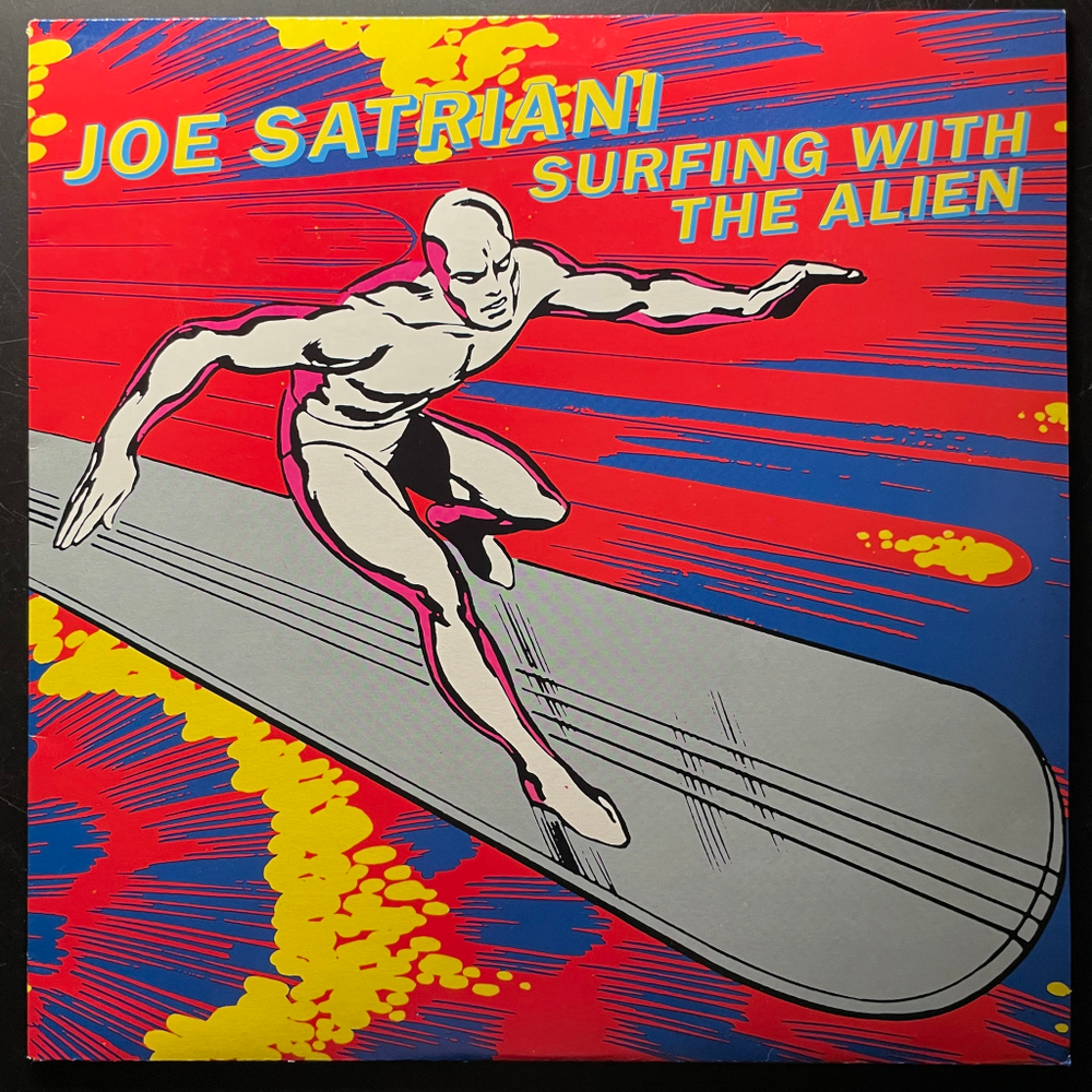 Joe Satriani ‎– Surfing With The Alien (Англия 1987г.)