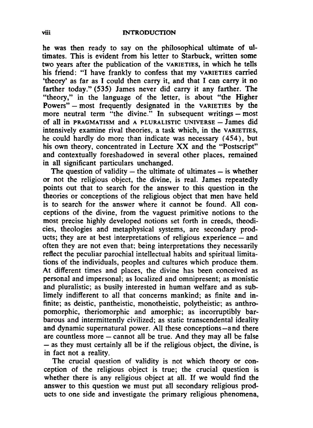 The Varieties of Religious Experience. A Study in Human Nature | James William