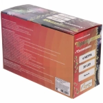 Гирлянда для дома 4,0 м 20 ламп LED с насадками СНЕЖИНКА Прищепка, прозрач.провод, Мультицвет