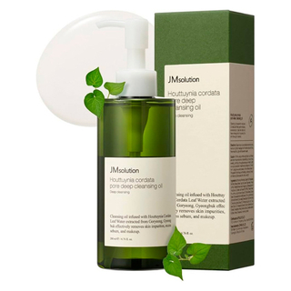 Гидрофильное масло с экстрактом хауттюйнии JMSOLUTION Heartleaf Pore Deep Cleansing Oil 200 мл