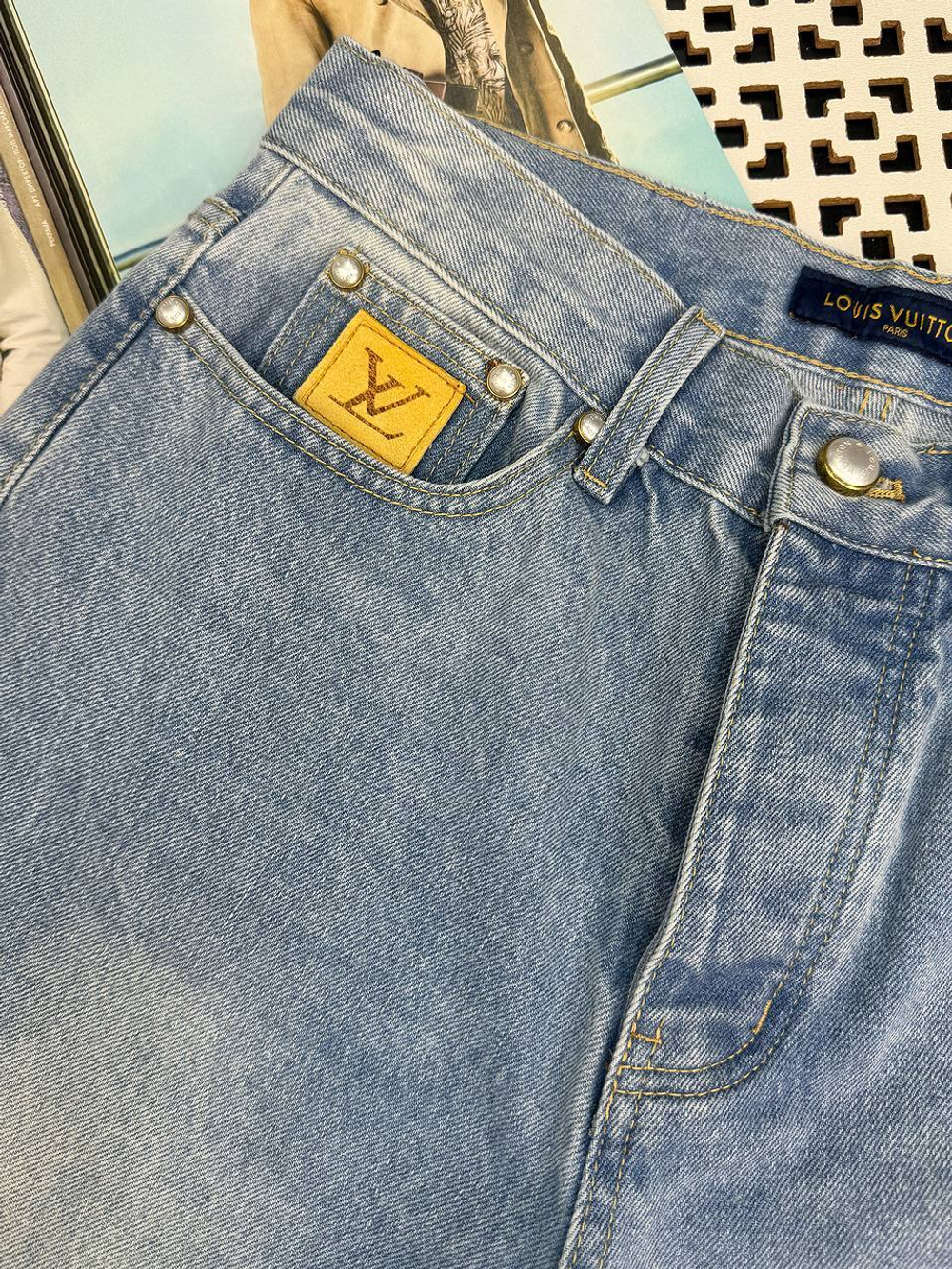 Джинсы Louis Vuitton