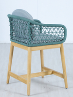 Комплект барной деревянной мебели на 4 персоны Tagliamento Cambria, натуральный, мальмо