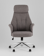 Кресло офисное TopChairs Neoma темно-серый ткань