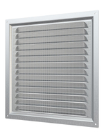 Решетка вентиляционная МЦ сетка 250х250 оцинк.сталь ERA