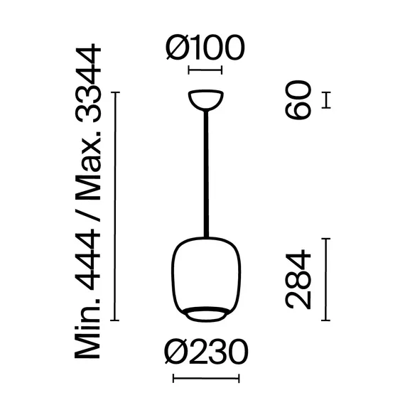 Подвесной светильник Брио / Brio 3000К 12Вт Maytoni mod466pl-l12gr3k