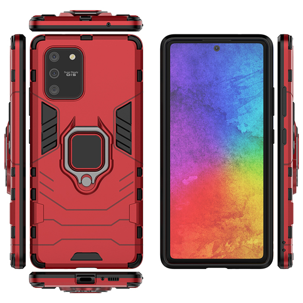 Противоударный чехол с кольцом Panther Case для Samsung Galaxy S10 Lite