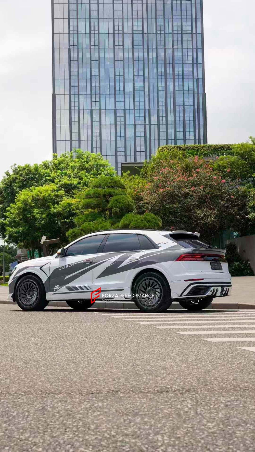 Карбоновый обвес для AUDI Q8 4M 2018 - 2023 Ауди